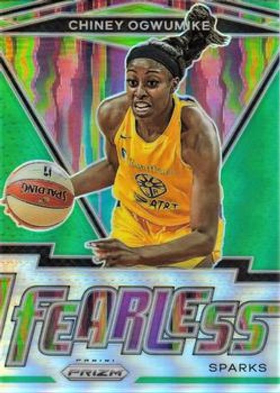 2021 Prizm WNBA #3 Fearless - Green