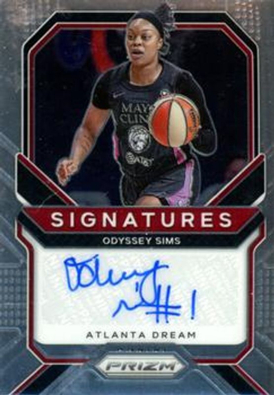 2021 Prizm WNBA #SG-ODS Signatures