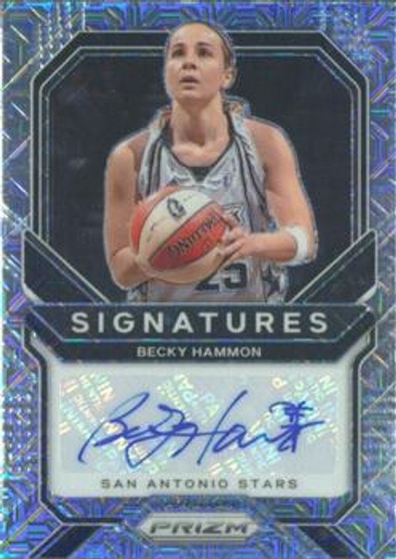 2021 Prizm WNBA #SG-BHM Signatures - Mojo /25