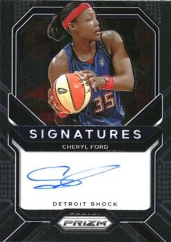 2021 Prizm WNBA #SG-CFD Signatures