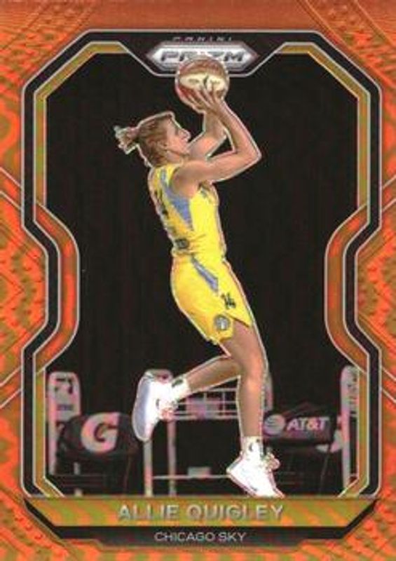 2021 Prizm WNBA #17 Orange /50