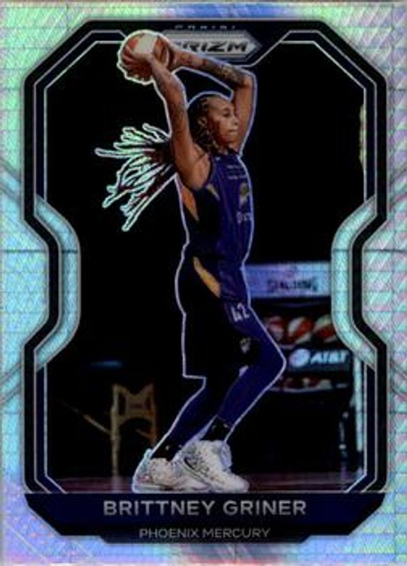 Brittney Griner 2021 Prizm WNBA #31 Hyper RAW
