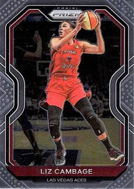 Liz Cambage 2021 Prizm WNBA #77 Base RAW