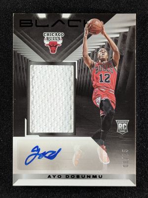 2021 Black #RJM-AD Rookie Jumbo Memorabilia Autographs /25