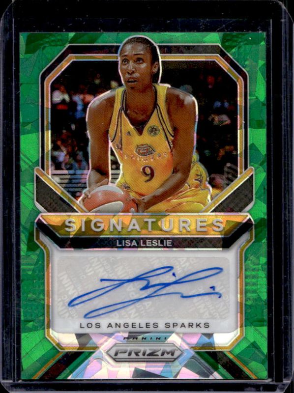 2021 Prizm WNBA #SG-LLS Signatures - Green Ice