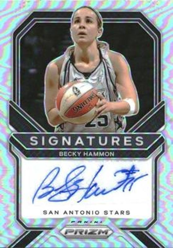 2021 Prizm WNBA #SG-BHM Signatures - Silver