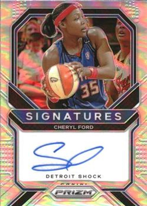 2021 Prizm WNBA #SG-CFD Signatures - Silver