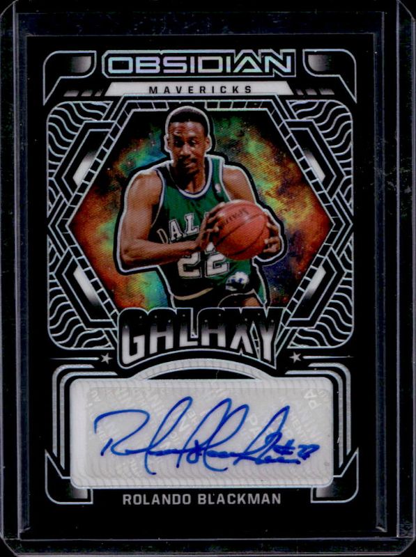 2021 Obsidian #GA-RBL Galaxy Autographs /75