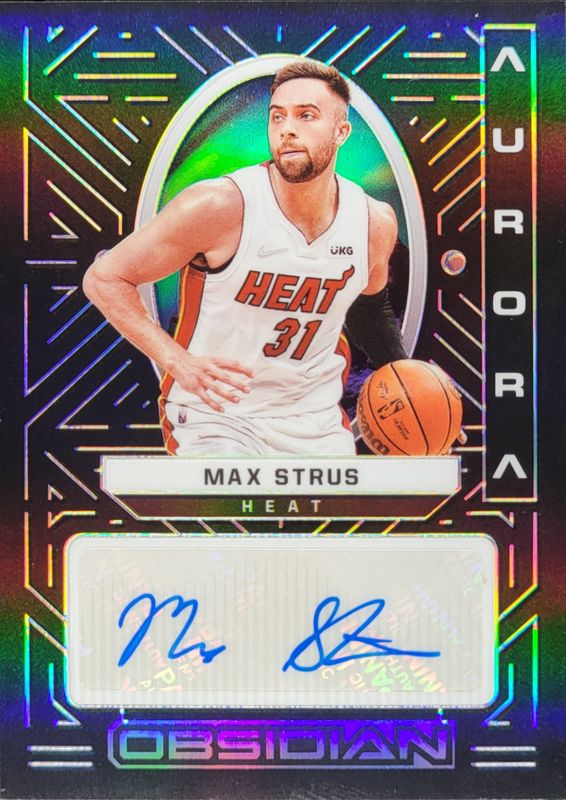 2021 Obsidian #AUR-MAX Aurora Autographs /99