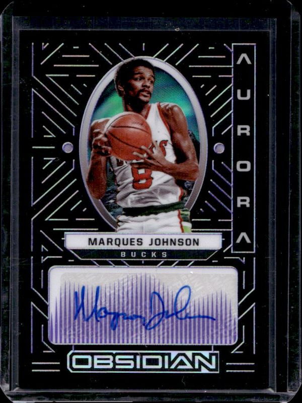 2021 Obsidian #AUR-MJO Aurora Autographs - Electric Etch Purple /75