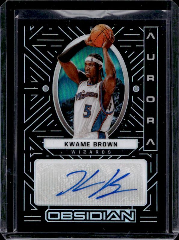 2021 Obsidian #AUR-KBR Aurora Autographs /99