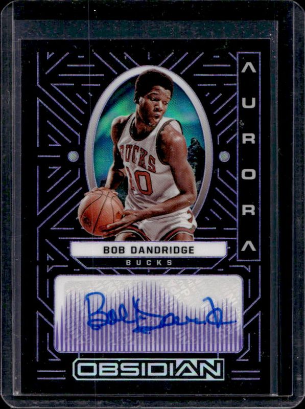 2021 Obsidian #AUR-BOB Aurora Autographs - Electric Etch Purple /75