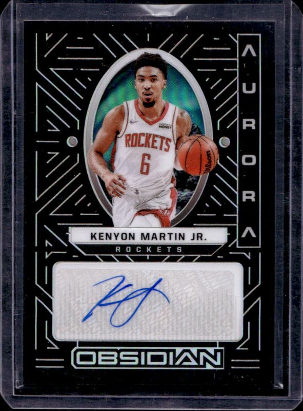 2021 Obsidian #AUR-KMJ Aurora Autographs /99
