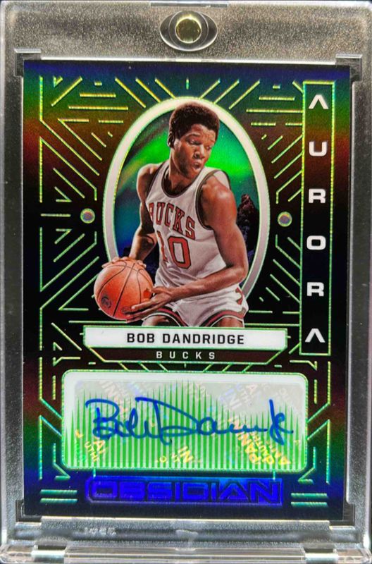 2021 Obsidian #AUR-BOB Aurora Autographs - Electric Etch Green /25