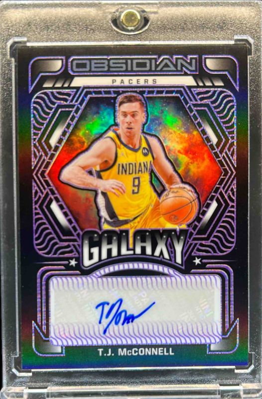 2021 Obsidian #GA-TJM Galaxy Autographs - Electric Etch Purple /49