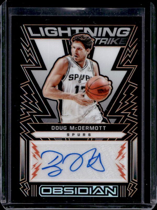 2021 Obsidian #LSS-DMC Lightning Strike Signatures - Electric Etch Orange /35