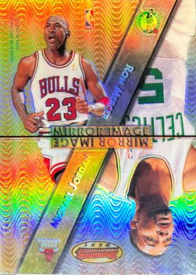 1997 Bowman's Best #MI1 Mirror Image - Refractor (Mercer/Marbury/Payton)