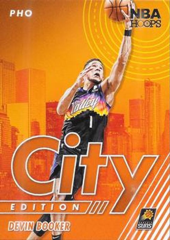 Devin Booker 2021 Hoops #22 City Edition RAW