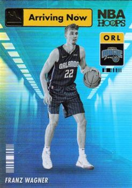 Franz Wagner 2021 Hoops #17 Arriving Now - Holo Rookie RAW
