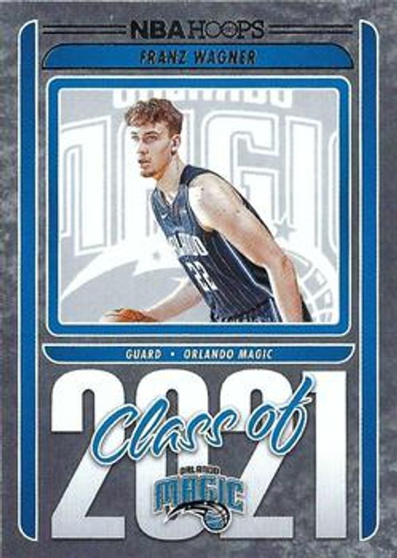 Franz Wagner 2021 Hoops #17 Class of 2021 Rookie RAW