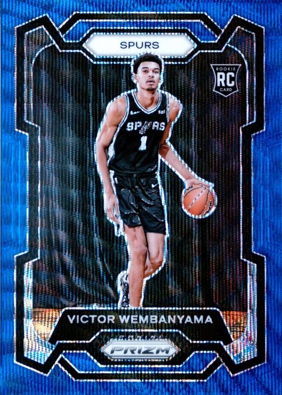 Victor Wembanyama 2023 Prizm #136 Blue Wave Price Guide - Sports 