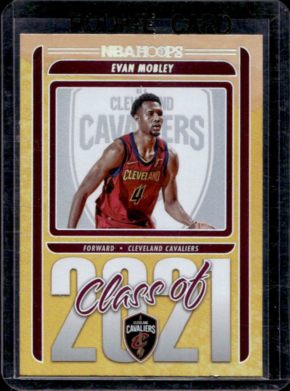 Evan Mobley 2021 Hoops #2 Class of 2021 - Holo Rookie RAW