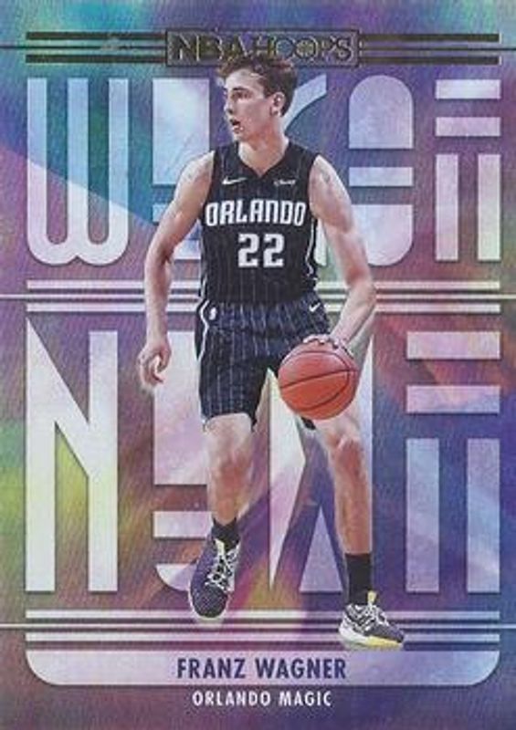 Franz Wagner 2021 Hoops #8 We Got Next - Holo Rookie RAW