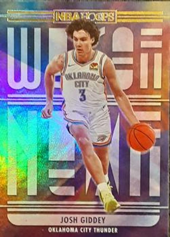 Josh Giddey 2021 Hoops #6 We Got Next - Holo Rookie RAW