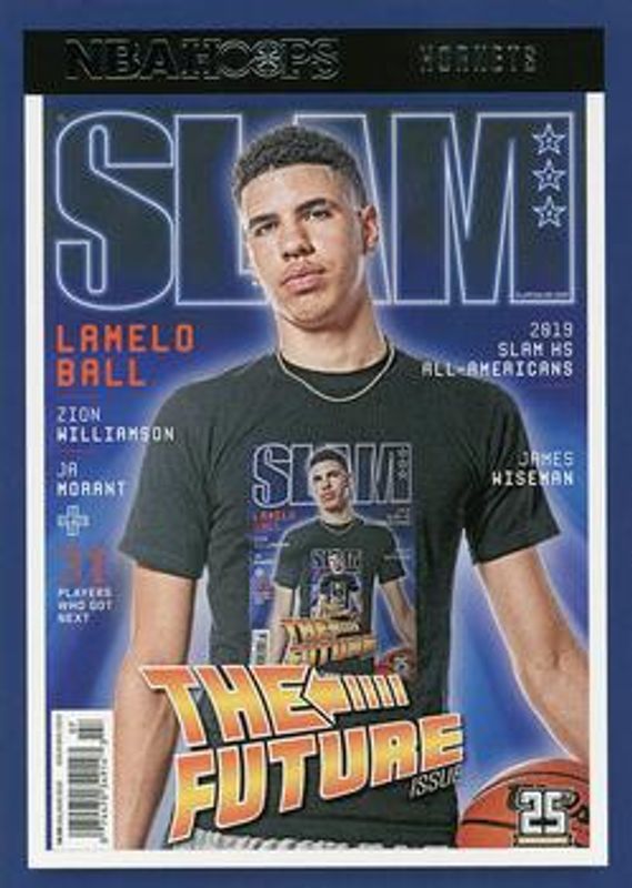 LaMelo Ball 2021 Hoops #SLAM-#222 SLAM RAW