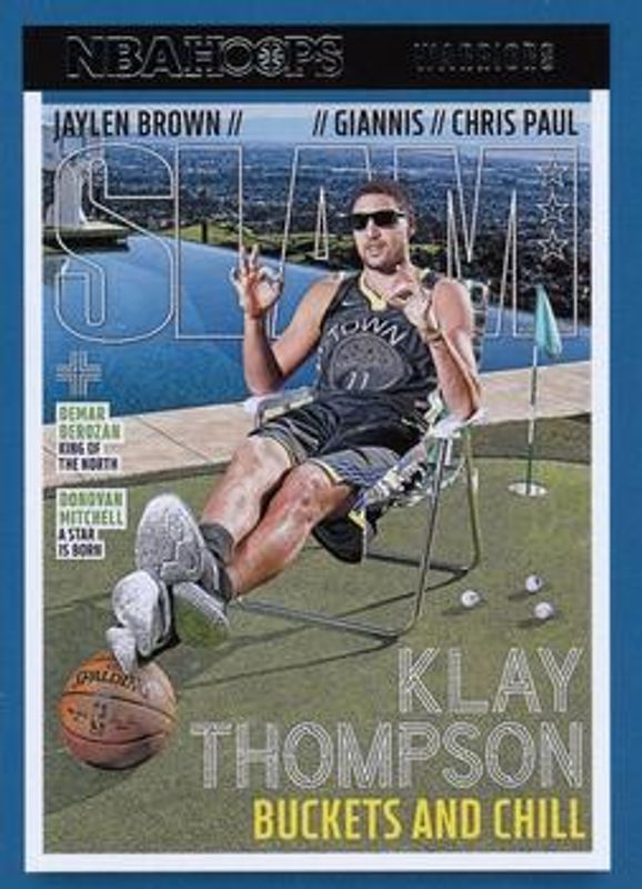 Klay Thompson 2021 Hoops #SLAM-#215 SLAM RAW