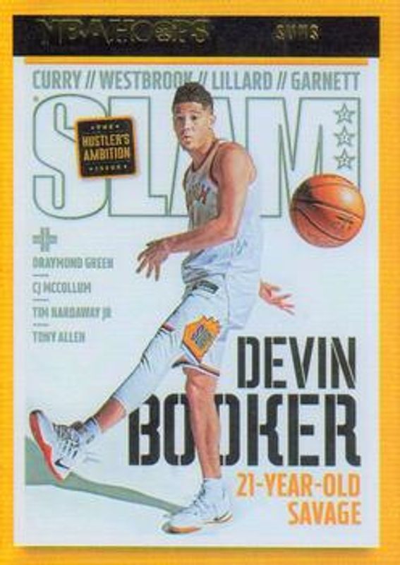 Devin Booker 2021 Hoops #SLAM-#213 SLAM - Holo RAW