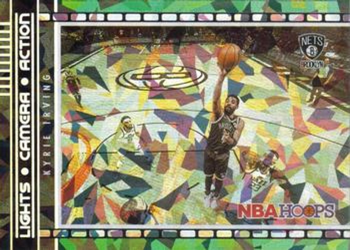 Kyrie Irving 2021 Hoops #1 Lights Camera Action - Green Ice RAW