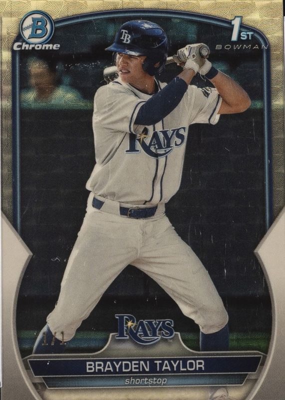 2023 Bowman Draft #BDC-60 Chrome - Superfractor /1 (1st)