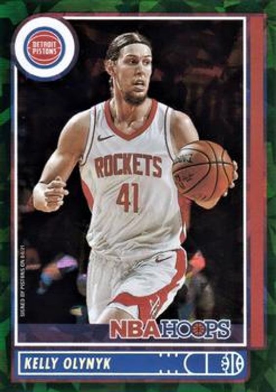 2021 Hoops #184 Green Ice