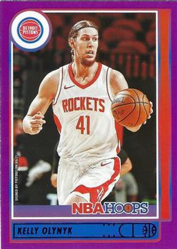 2021 Hoops #184 Purple