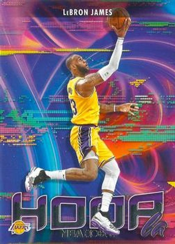 LeBron James 2021 Hoops #2 Hoopla RAW