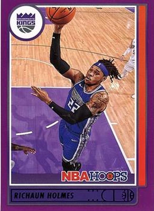 2021 Hoops #118 Purple