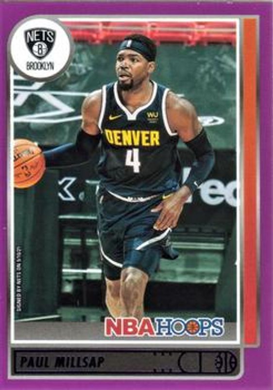 2021 Hoops #41 Purple