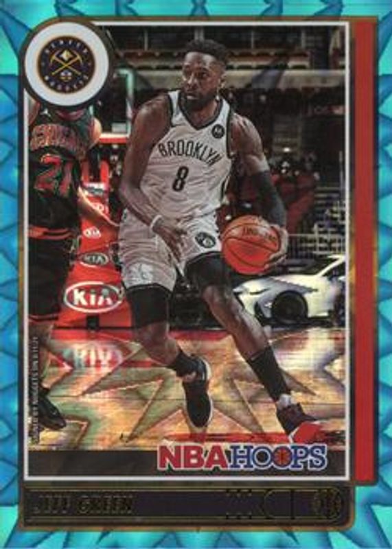 2021 Hoops #117 Teal Explosion