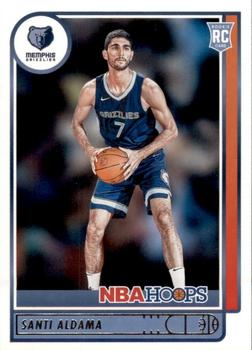 Santi Aldama 2021 Hoops #207 Base Price Guide - Sports Card Investor