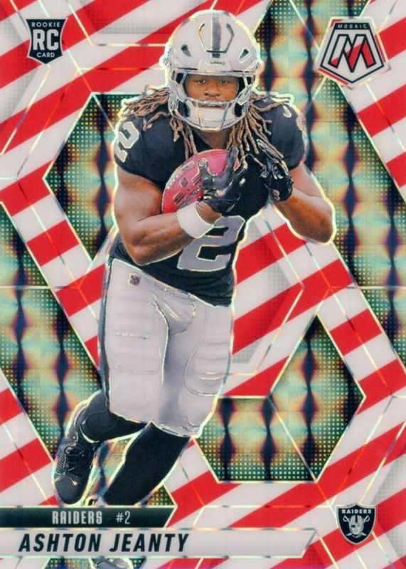 2025 Mosaic #345 Red & White Stripe