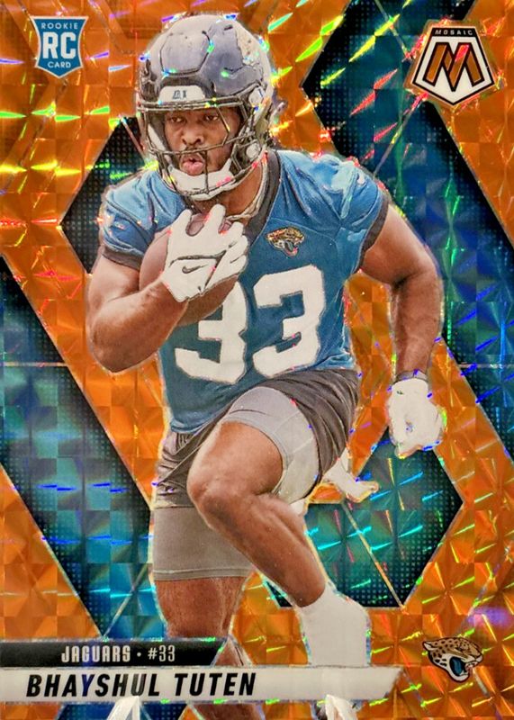 2025 Mosaic #385 Orange /199