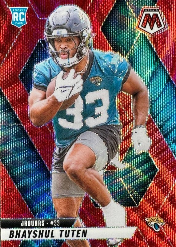 2025 Mosaic #385 Red Wave (Rookie) /29