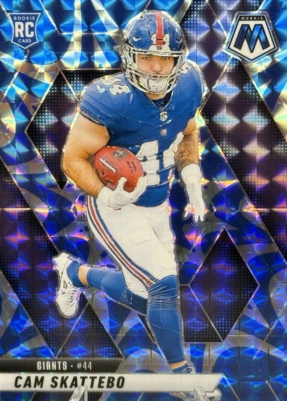 2025 Mosaic #305 Reactive Blue