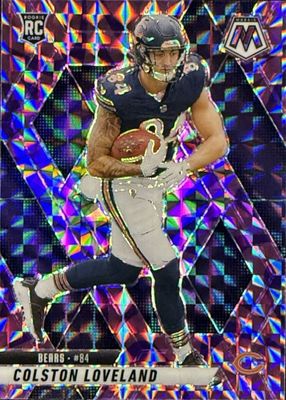 2025 Mosaic #304 Reactive Purple