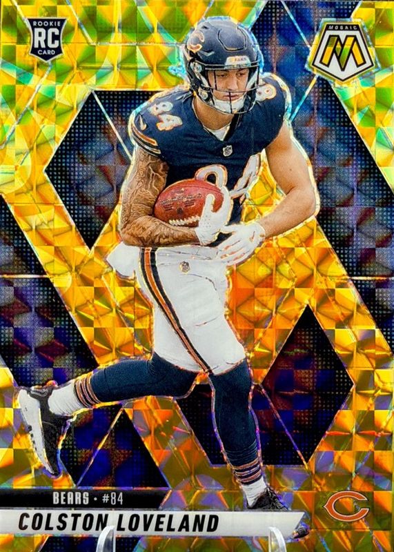 2025 Mosaic #304 Reactive Yellow