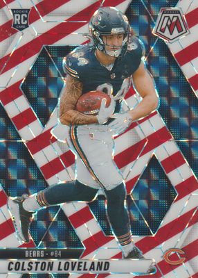 2025 Mosaic #304 Red & White Stripe