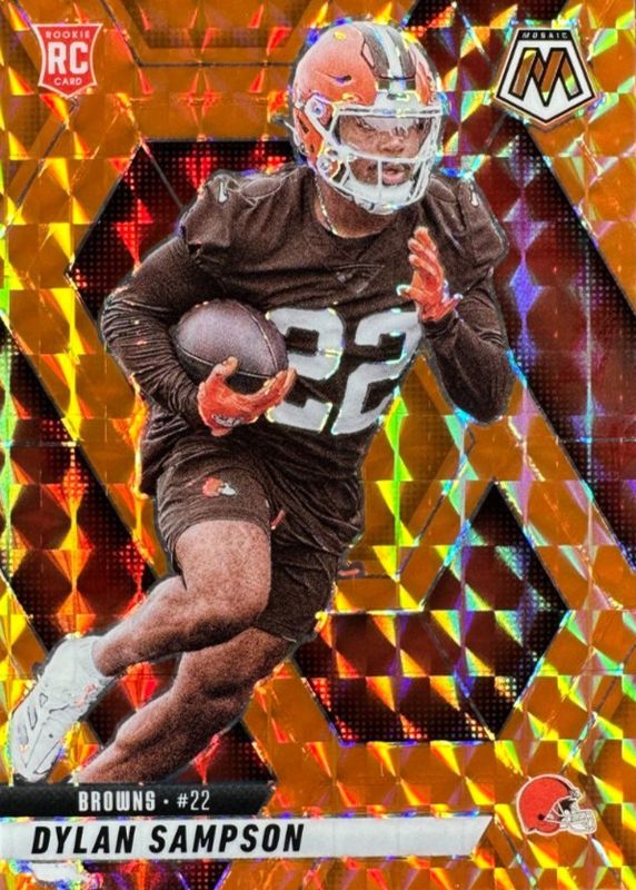 2025 Mosaic #355 Orange /199