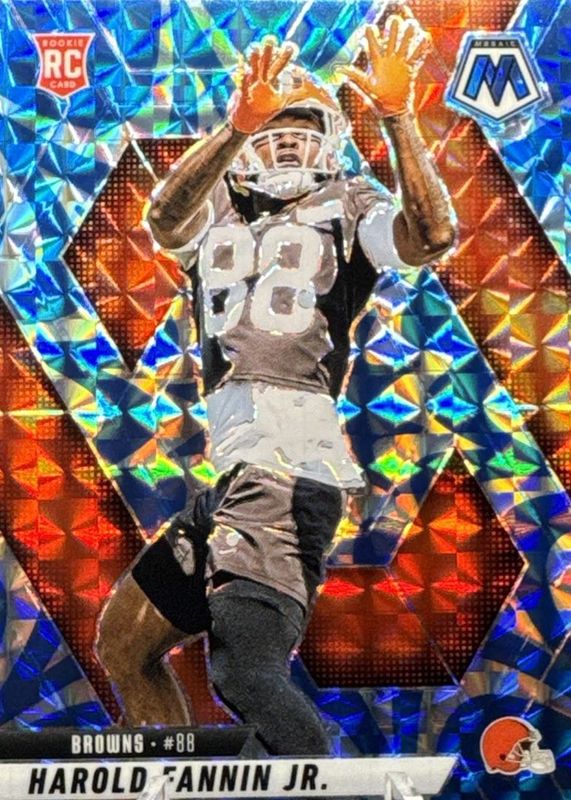 2025 Mosaic #384 Reactive Blue