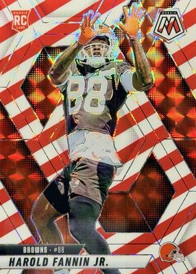 2025 Mosaic #384 Red & White Stripe